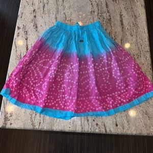 Girls size 6 children’s place Pink and blue skirt